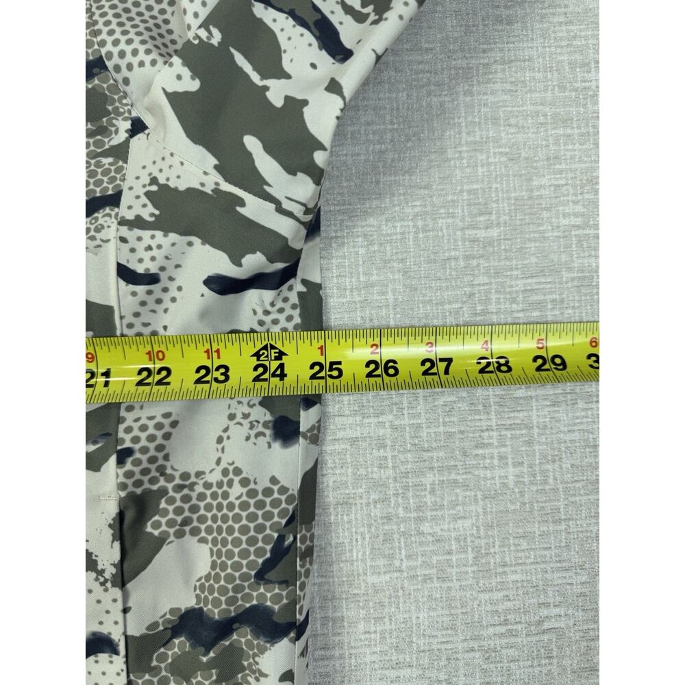 NWT Huk Storm Jacket 2.0 Men’s Large KC Camo Waterproof Fishing Rain Coat - Picture 8 of 9